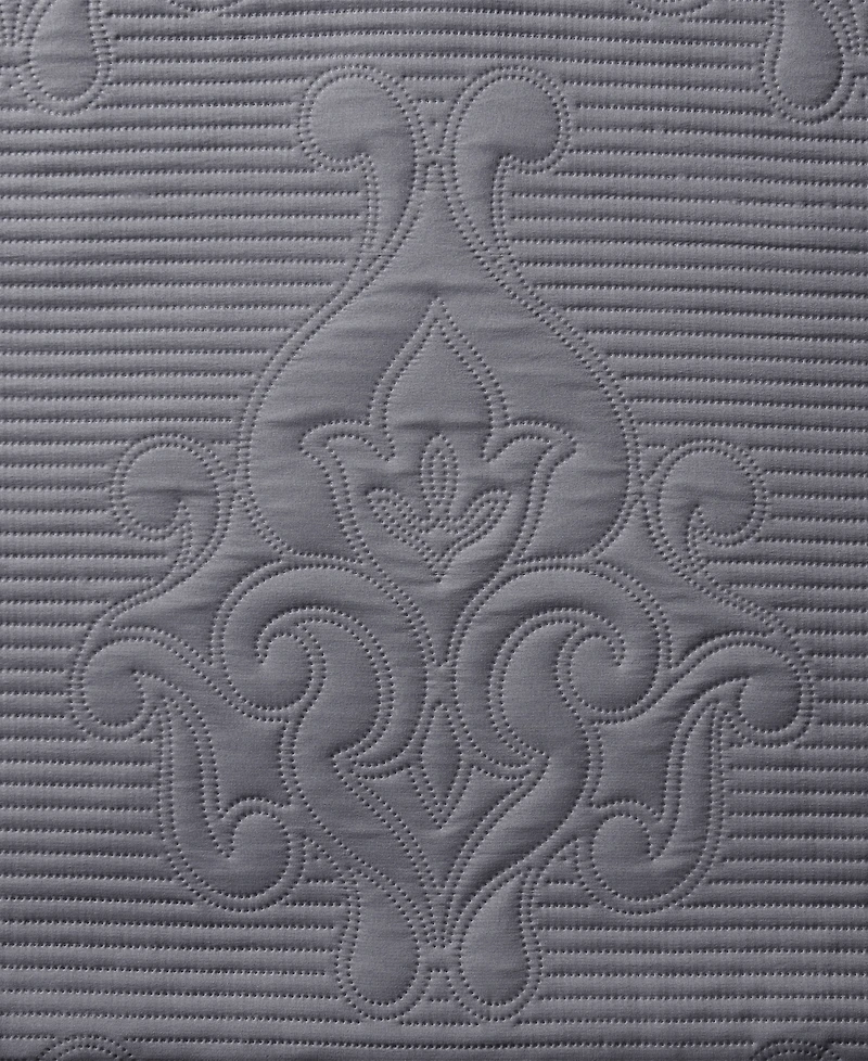 Vcny Home Solomun Pinsonic Damask 3-Pc. Quilt Set