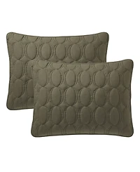 Vcny Home Circles Pinsonic 3-Pc. Quilt Set, King