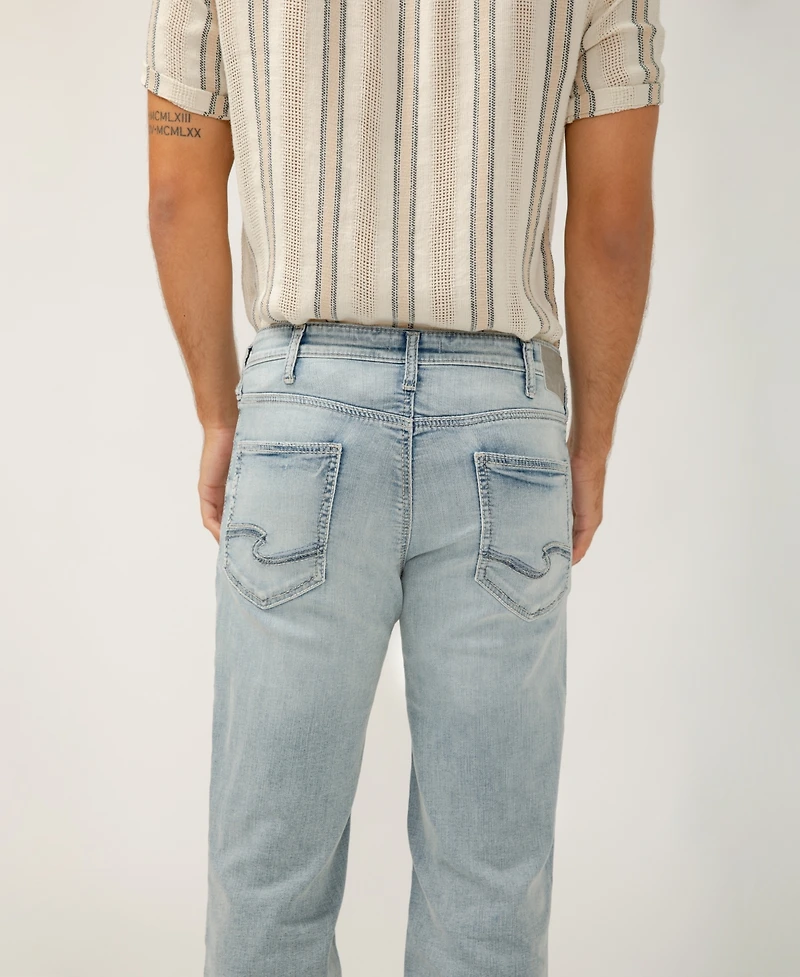 Silver Jeans Co. Men's Zac Relaxed Fit Straight Leg
