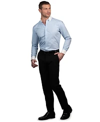 Tayion Collection Men's Slim-Fit Dress Shirt
