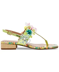 Betsey Johnson Women's Jaydda Thong Slingback Sandals