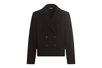 Olsen Women's Cropped Double Breasted Blazer