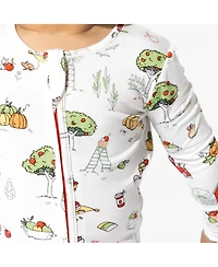Bellabu Bear Baby Boys or Girls, Fall Vibes Convertible Footie