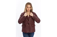Furniq Uk Women's Leather Jacket