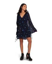 Belle & Bloom Women's Star Eyes Mini Dress