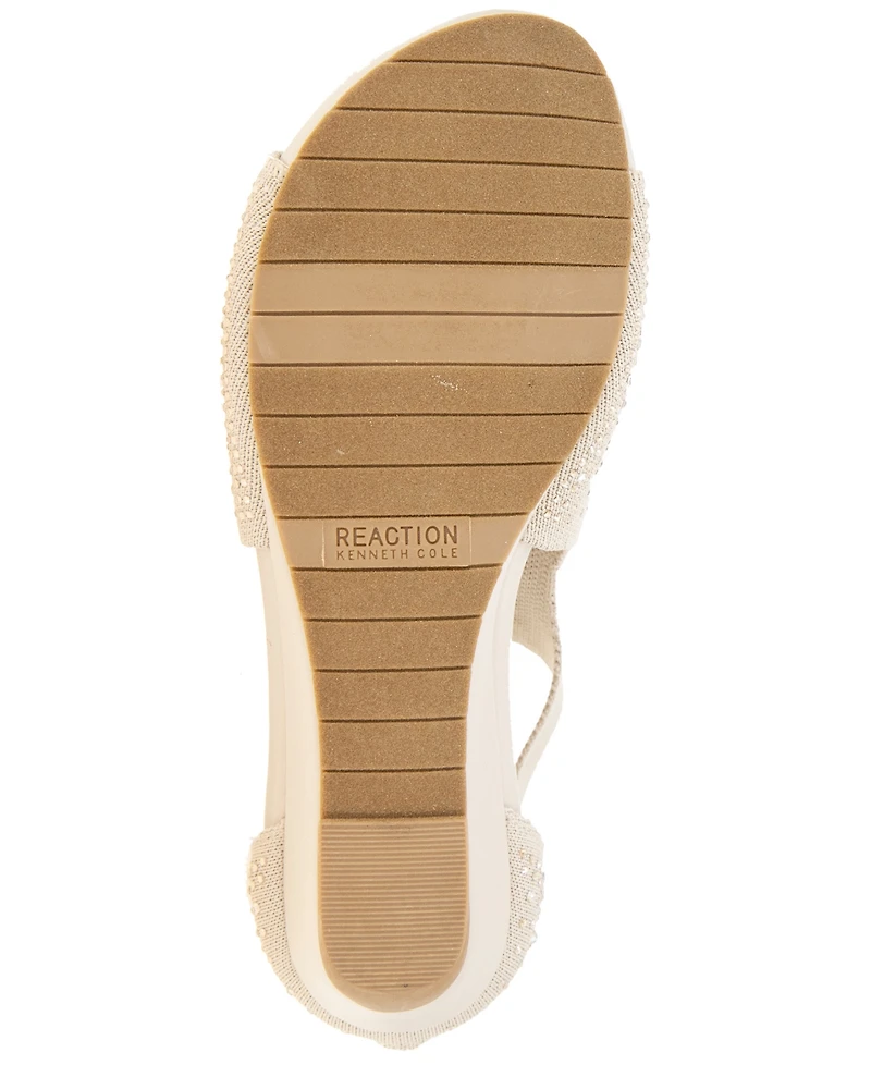 Kenneth Cole Reaction Women's Gail Stretch Wedge Sandals