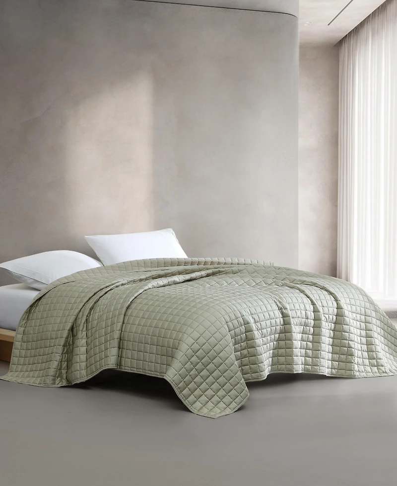 Calvin Klein Tencel Solid Reversible 3-Pc. Quilt Set