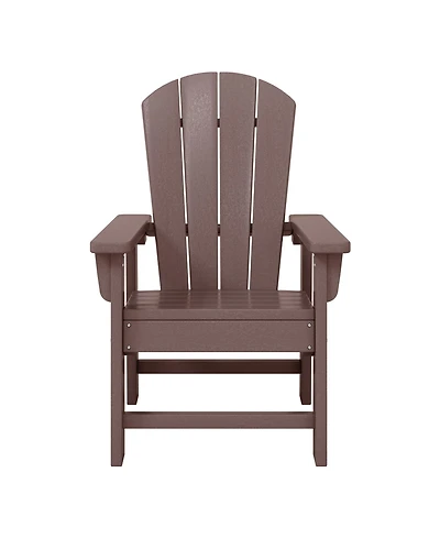 Kids Outdoor Hdpe Adirondack Plastic Patio Chair