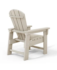 Kids Outdoor Hdpe Adirondack Plastic Patio Chair