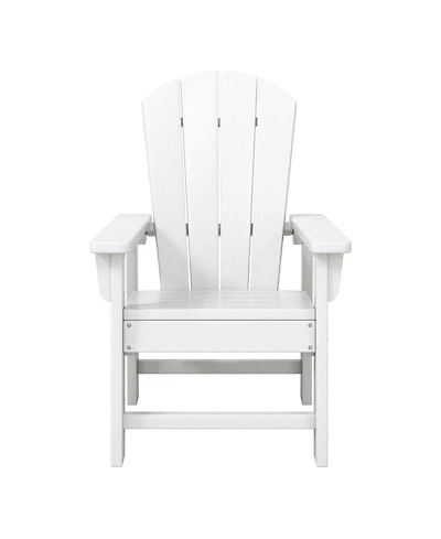 Kids Outdoor Hdpe Adirondack Plastic Patio Chair