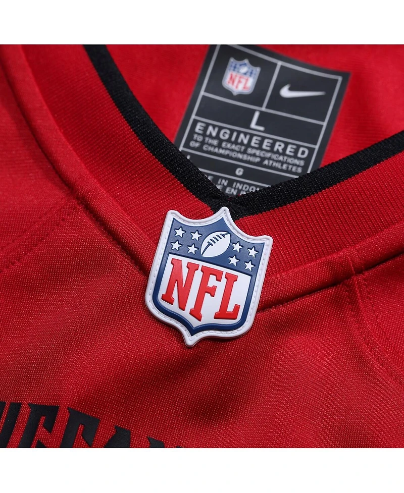Nike Men's Bucky Irving Red Tampa Bay Buccaneers Game Jersey
