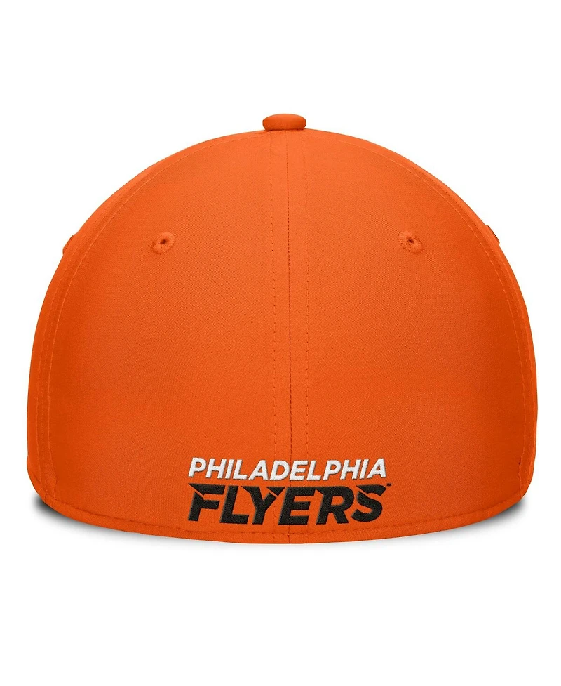 Fanatics Men's Orange Philadelphia Flyers Core Primary Logo Flex Hat