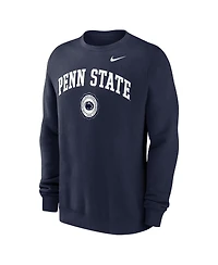 Nike Men's Navy Penn State Nittany Lions Arched Seal Pullover Sweatshirt