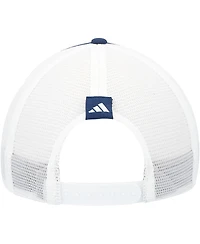 Adidas Men's Navy Georgia Tech Yellow Jackets Phrase Foam Front Trucker Adjustable Hat