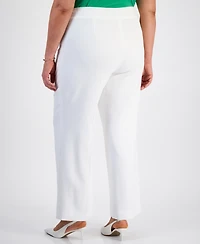 Kasper Plus Size Crepe Pants