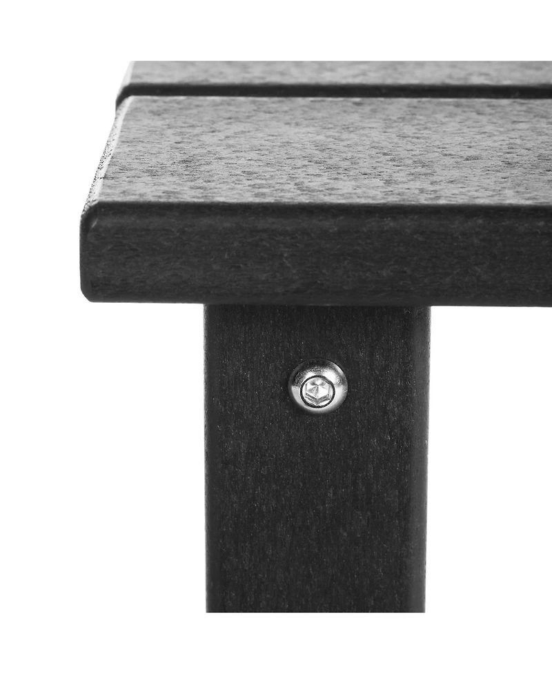 Kids Outdoor Patio Furniture Hdpe Adirondack Square Side Table
