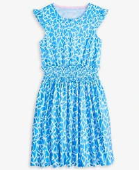 Epic Threads Little & Big Girls Big Heart Smocked Jersey Cotton Dress, Exclusively at Macy's