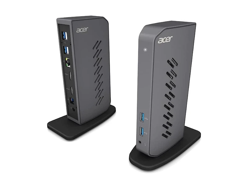 acer U301 Usb 3.0 Dock for Windows | 2 x Hdmi ports | 2 Usb 3.1 Gen 1 ports | 4 Usb 2.0 Ports | Gigabit Ethernet | Requires One Usb 3.1 Type A or Usb