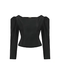 Nocturne Women's Boat Neck Blouse