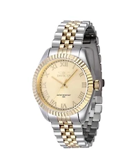 Invicta Women's 47416 Specialty Quartz 3 Hand Gold Dial Watch