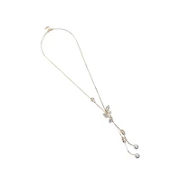 Leaf Drop Negligee Necklace