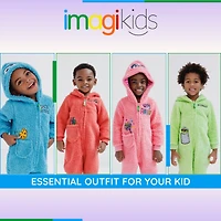 Sesame Street Toddler Boys Cozy Sherpa Zip Up Cosplay Costume Coverall Newborn to (Newborn - 4T