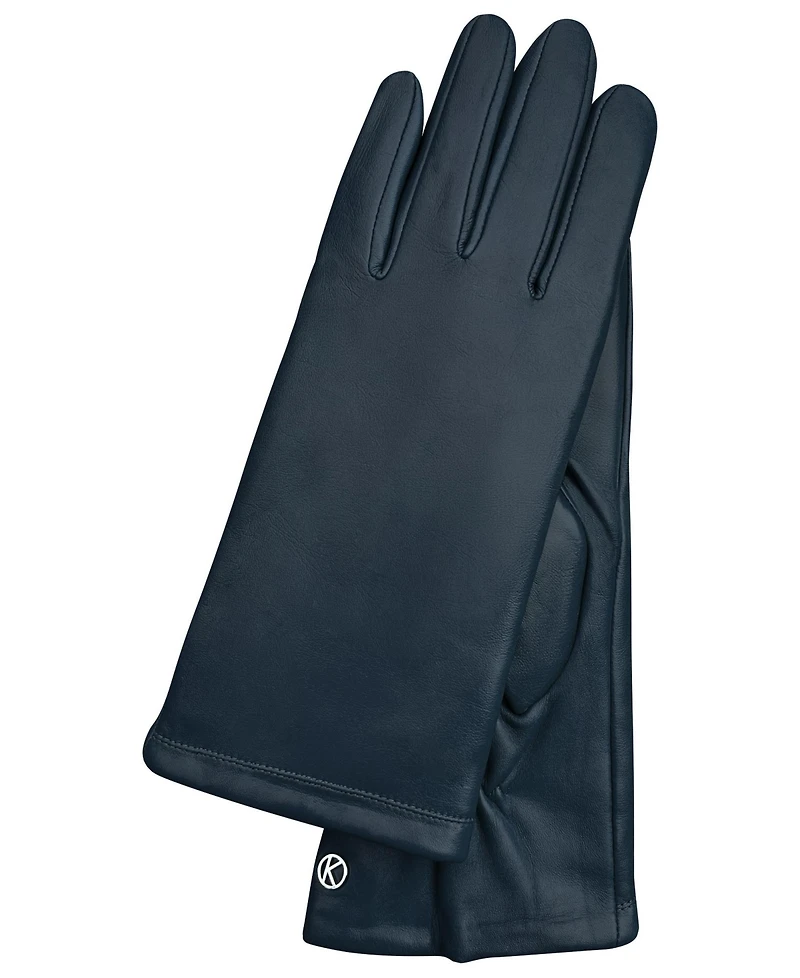 Women`s extra long Premium Lamb Leather Touchscreen Gloves "Keira