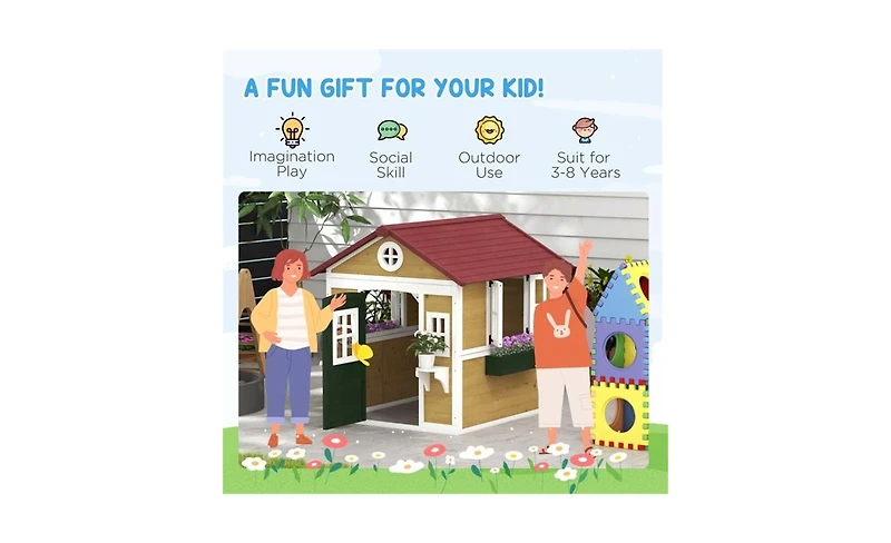 Kids Playhouse – Outdoor Play Structure for Fun and Imagination