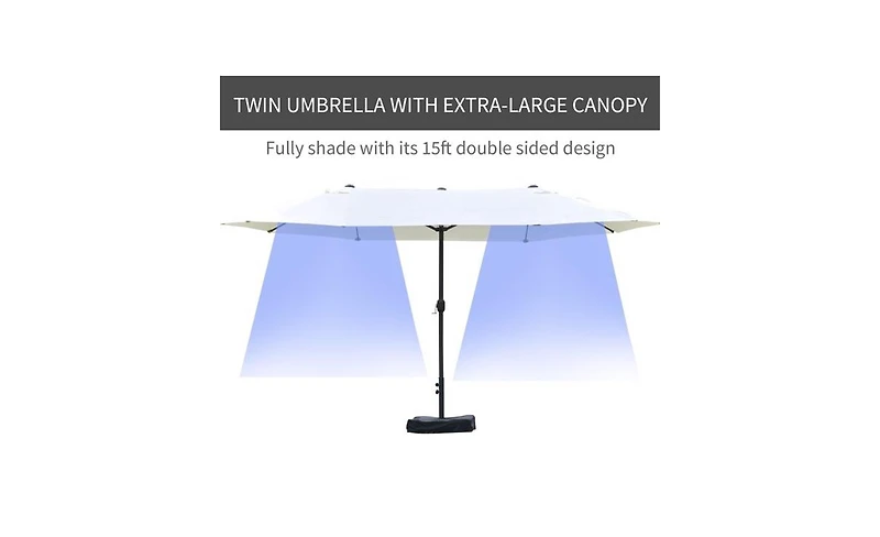 Foldable Outdoor Beach Umbrella for Uv Protection and Sun Shade