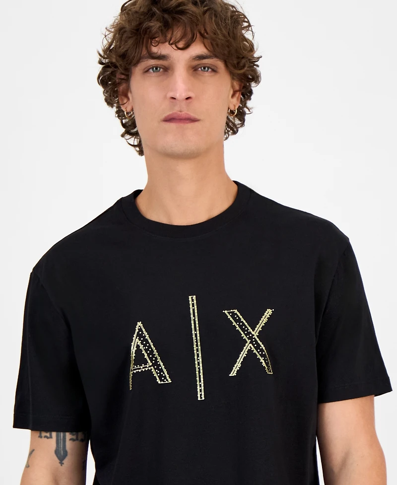 Armani Exchange Men's Stud Logo T-Shirt