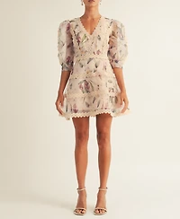Arose Studio, Inc Women's Alkia V-Neck Mini Dress