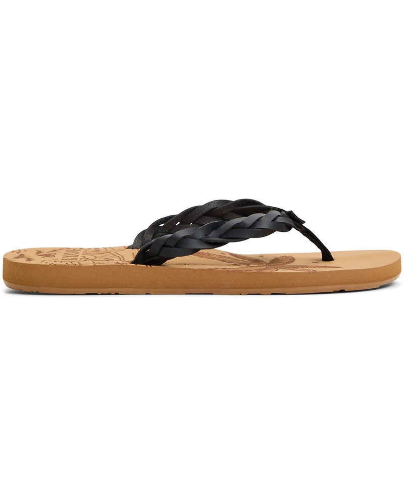 Roxy Women's Feel Breezie Slip-On Flat Sandals