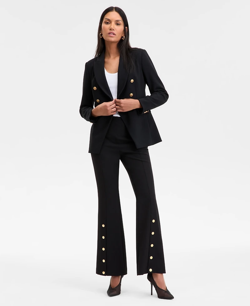 I.n.c. International Concepts Women's Double-Breasted Blazer, Exclusively at Macy's