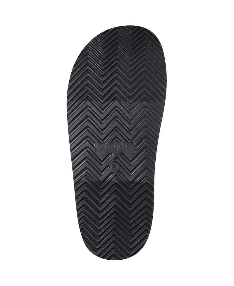 Marc Fisher Ltd Women's Agenda Buckle Straps Flatform Sandals