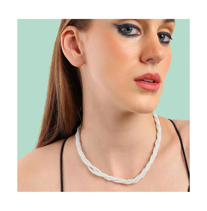 Party Pearls Choker Necklace