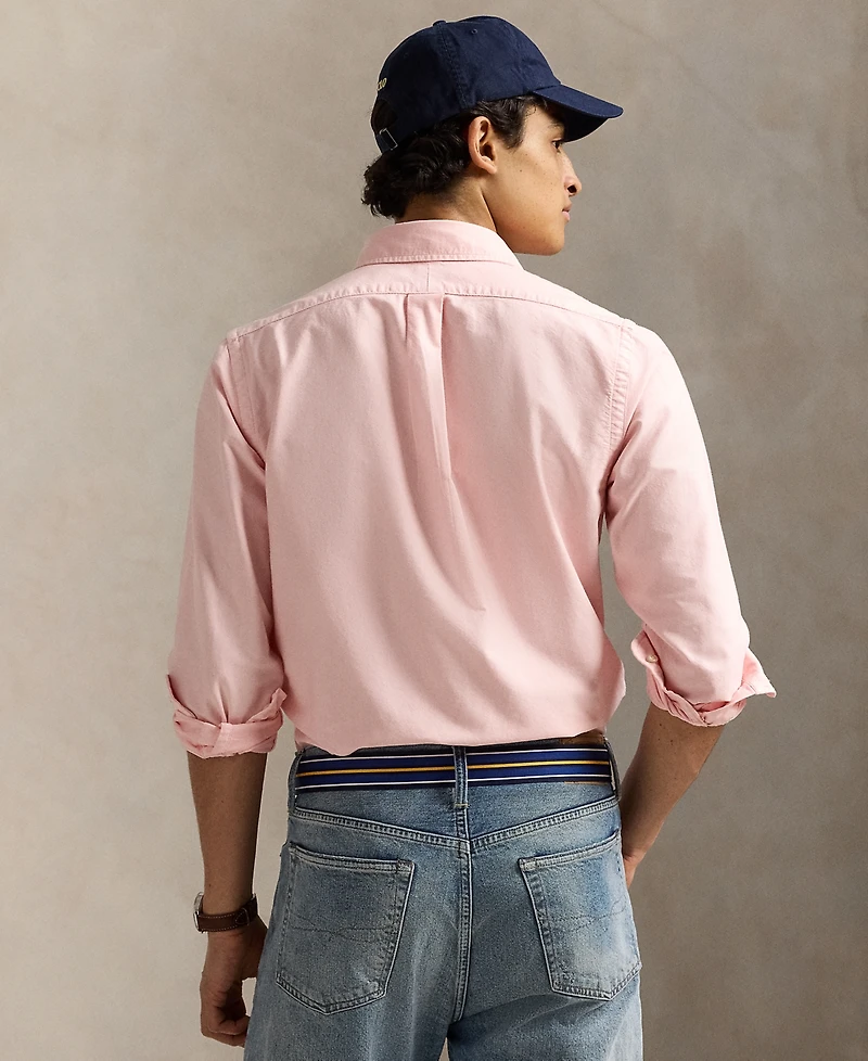 Polo Ralph Lauren Men's Classic Fit Mineral-Dyed Oxford Shirt