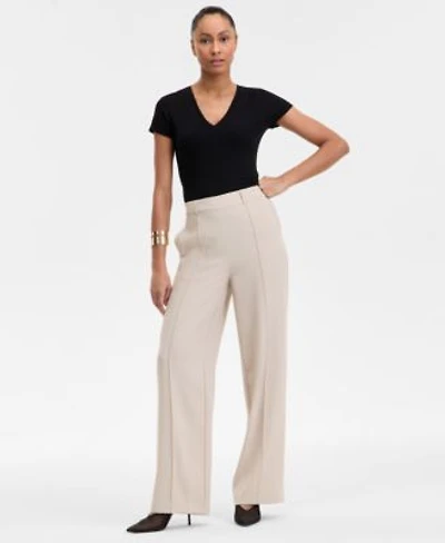 I.N.C. International Concepts Womens Straight Leg Pull On Pants P Xs Xxl Exclusively At Macys