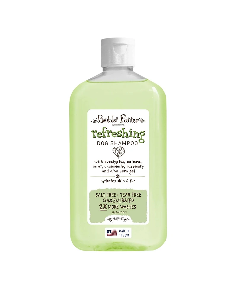 Bobbi Panter (Botanical) Refreshing Dog Shampoo Eucalyptus Oil, Mint Oil, Oil Oat, Chamomile, Rosemary, Aloe Vera