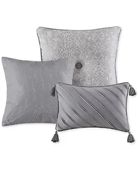 Addison Park Leander 14-Pc. Jacquard Comforter Set, Queen, Exclusively at Macy's