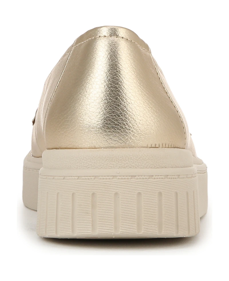 LifeStride Women's Geneva Closed Round Toe Platform Penny Loafers
