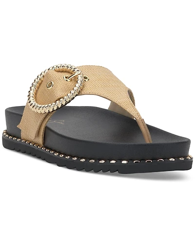 Jessica Simpson Women's Cymmeri Hooded Thong Flat Sandals