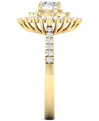 Diamond Round Double Halo Engagement Ring (1-1/2 ct. t.w.) in 14k Gold