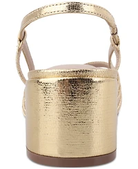 Giani Bernini Women's Myrahh Cagey Slingback Block Heel Dress Sandals, Created for Macy's