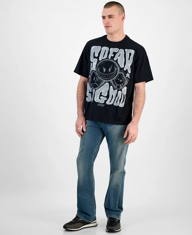 SimleyWorld Men's So Far So Good Regular-Fit Graphic T-Shirt
