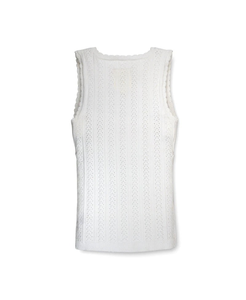 Hope & Henry Women's Empire Sweater Tank