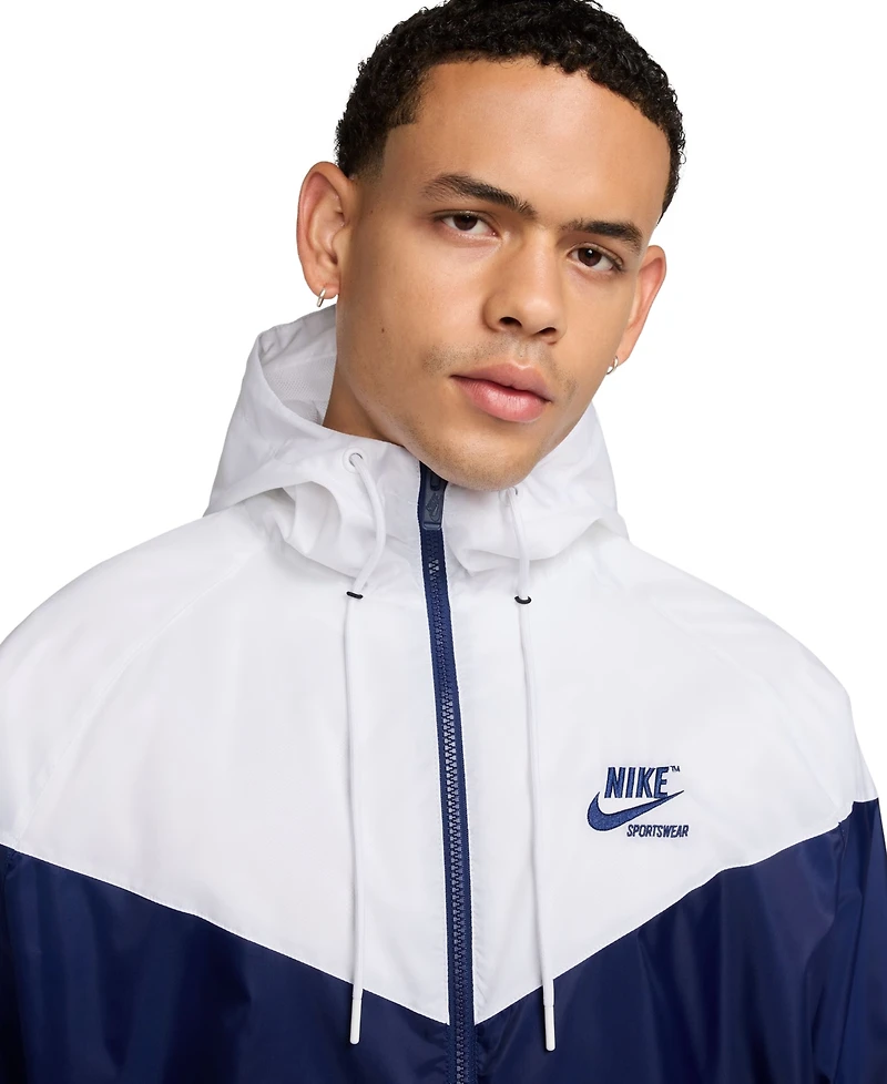 Nike Men's Windrunner Zip-Front Lined Hooded Jacket