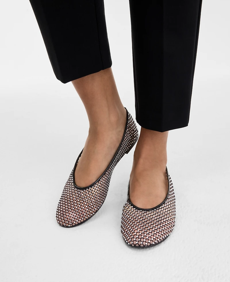 I.n.c. International Concepts Women's Ramiza Mesh Ballet Flats, Exclusively at Macy's
