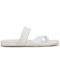 Franco Sarto Women's Estella Open Square Toe Slide Flat Sandals