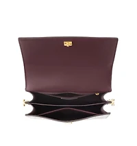 Jw Pei Mini Flap Croc Crossbody Bag