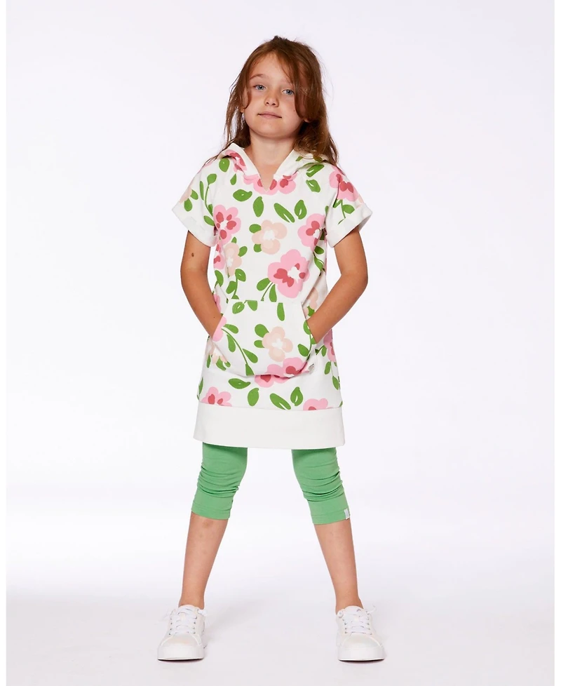 Deux par Deux Big Girls Organic Cotton Legging Green